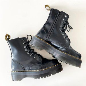 Dr. Martens Jadon Smooth Leather Platform Boots